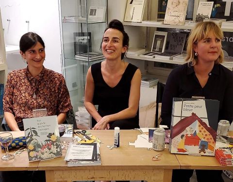  Elsa Lévy, Charlotte Staber et Valentine Laffitte présentent Sur la piste des herbes sauvages