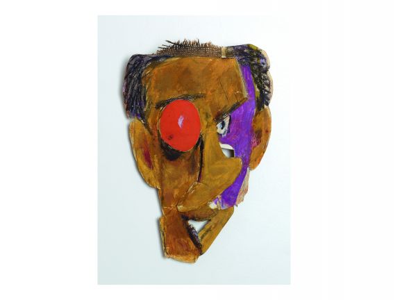 Marcel Lancu, Tristan Tzara mask © Rafi Venezian
