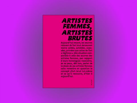 Rencontre autour du livre de Léonore Frenois | Artistes femmεs, artistes brutεs